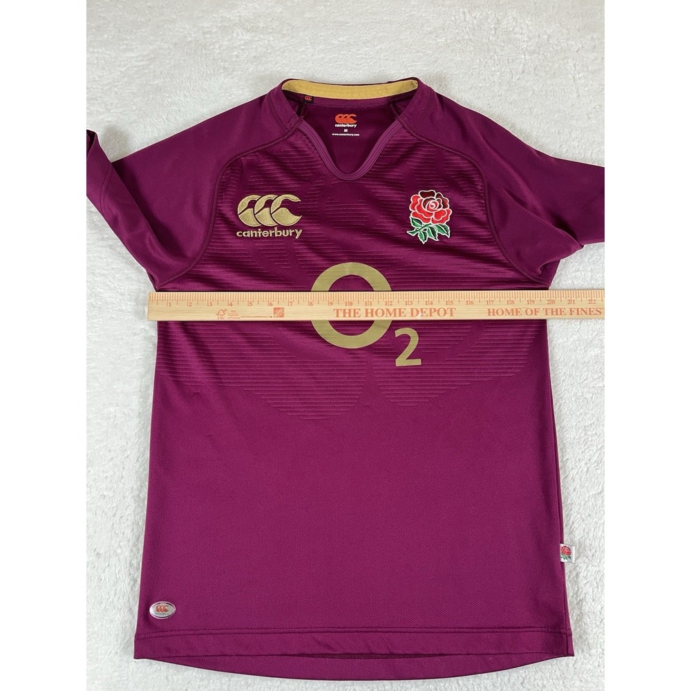 Canterbury 2012/13 England Red Rose Away‎ Rugby Jersey Size Med Stretch - Picture 5 of 6